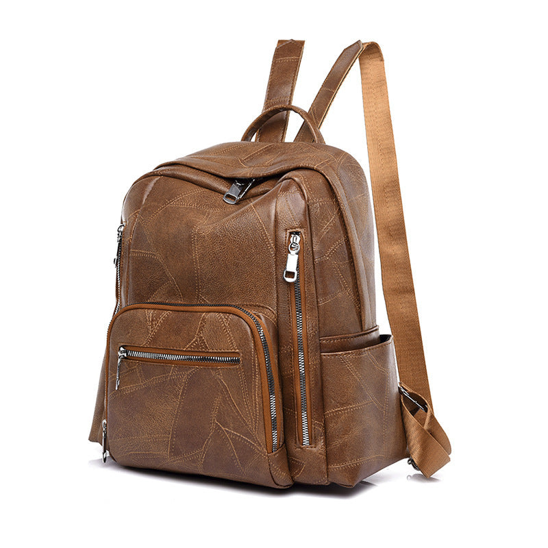 Leather Backpack Rucksack
