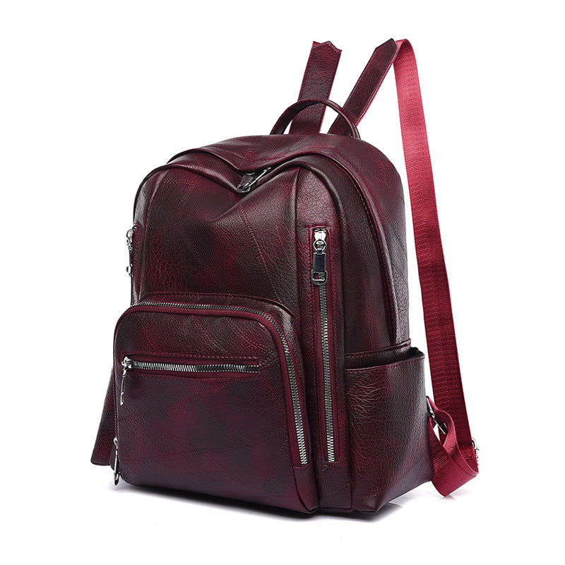 Leather Backpack Rucksack